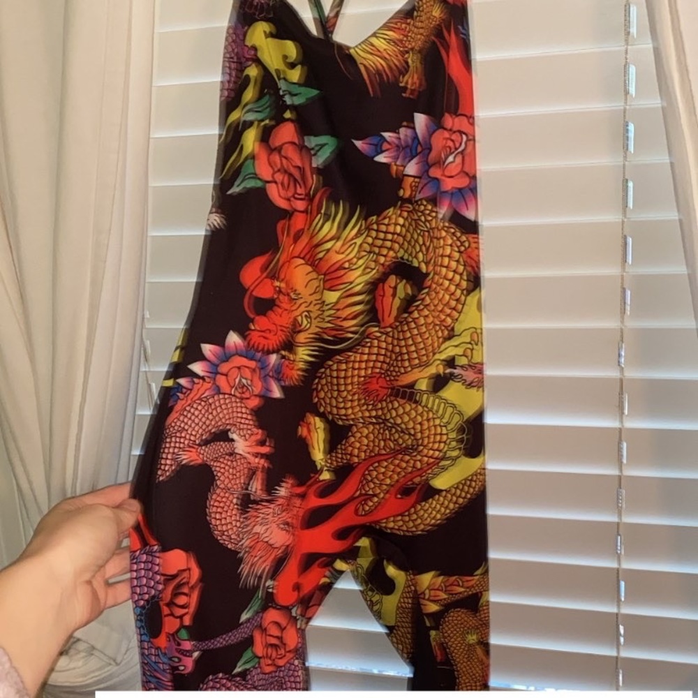 Jaded dragon jumpsuit